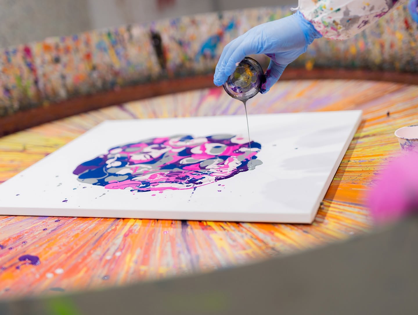 BeArtist – fotografie ze zážitkového art studia v centru Prahy