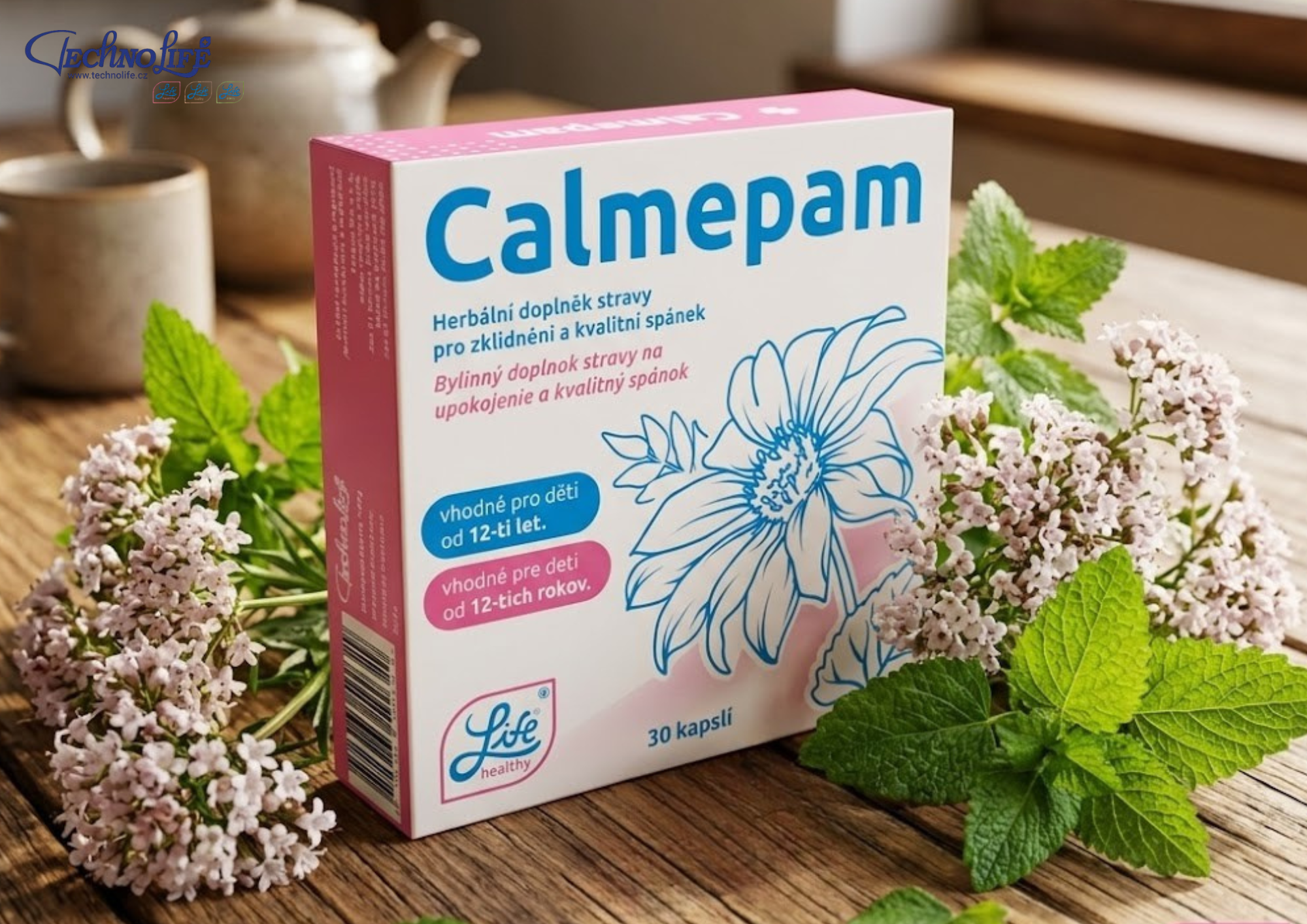 Calmepam: Když chcete večer zpomalit a vypnout